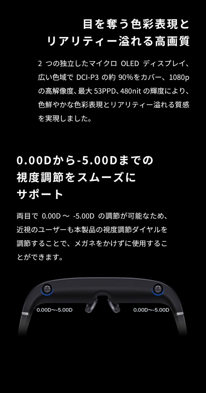 ディスプレイ・モニター本体 au Smart Glasses 写真で見る「au Smart Glasses」] - ケータイ Watch