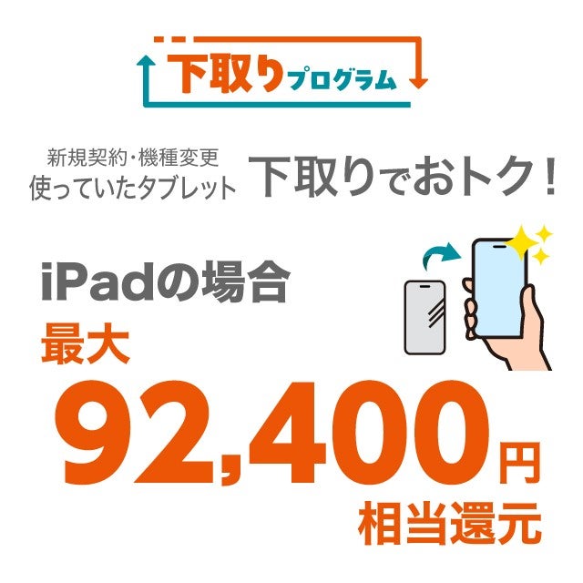 下取り価格（iPad） | 下取りプログラム | au