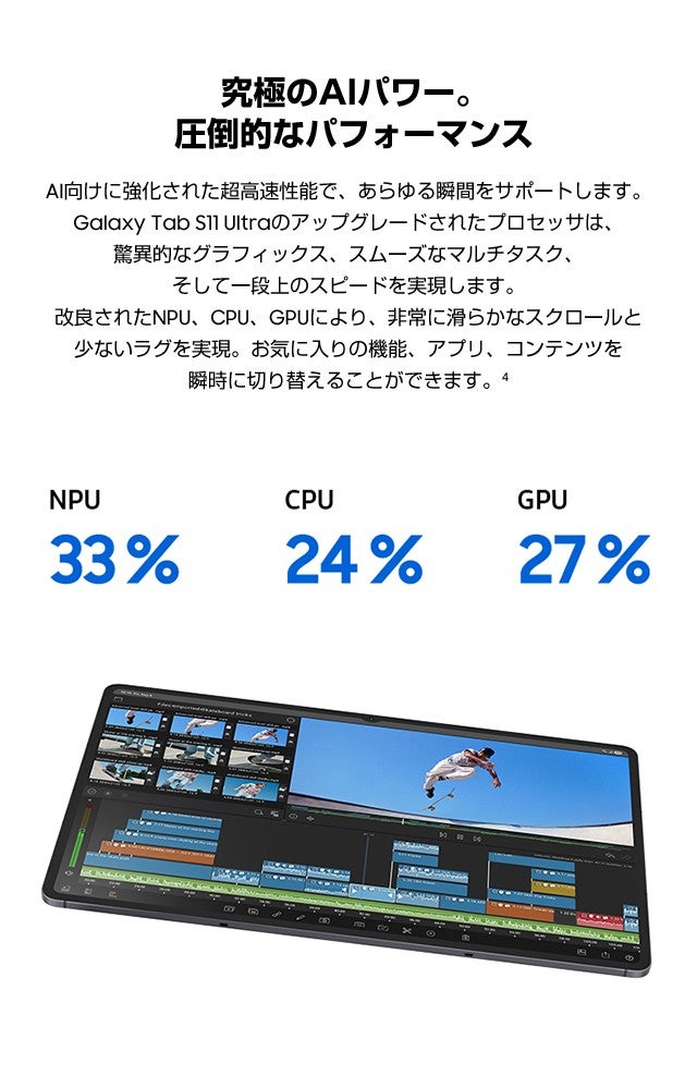 Samsung Galaxy Tab S11 Ultra | au +1 collection | au