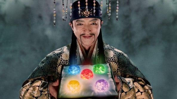 au三太郎CMに神々を統括する無敵の王