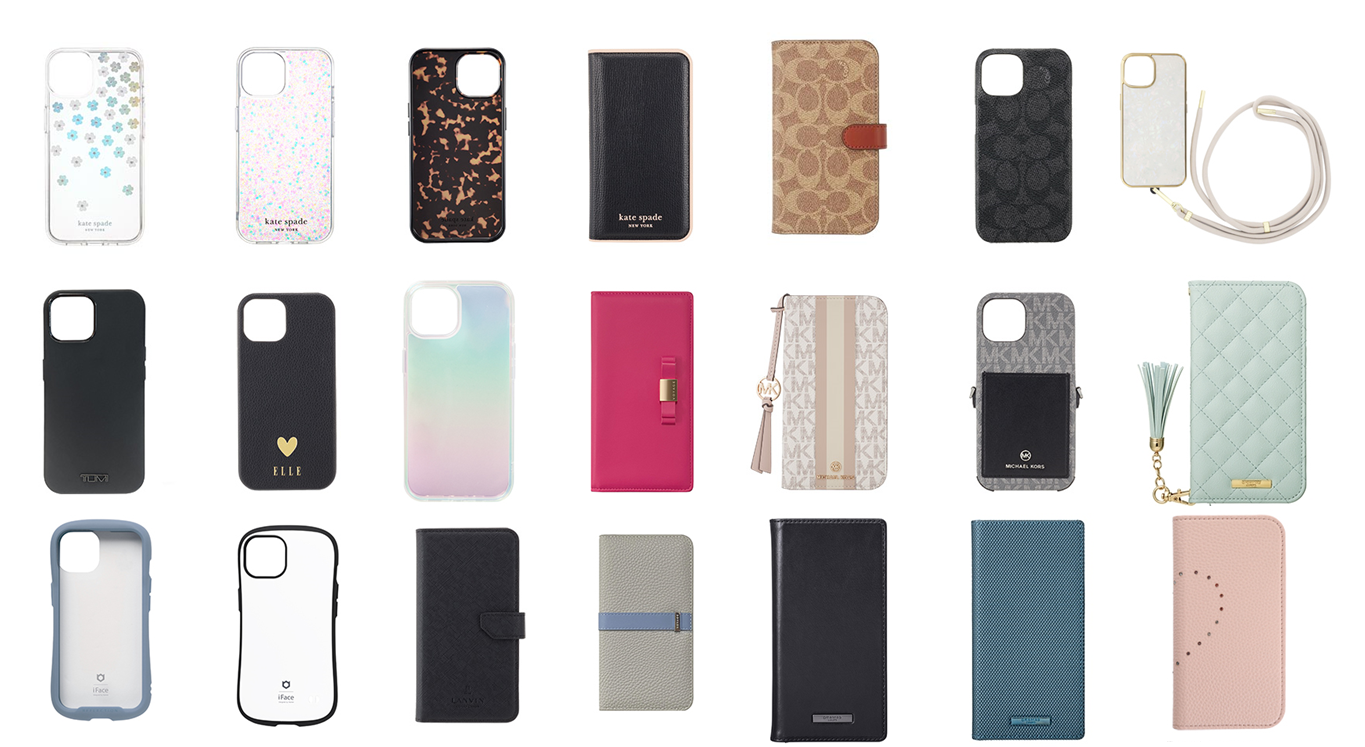 au限定の人気ブランドとのコラボ商品などiPhone 15対応アクセサリー126