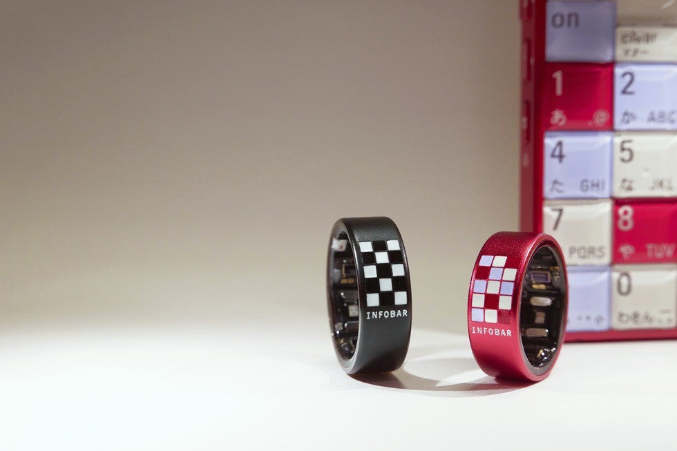 INFOBAR」とコラボしたSmart Recovery Ringの購入型クラウドファン