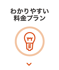 わかりやすい料金プラン