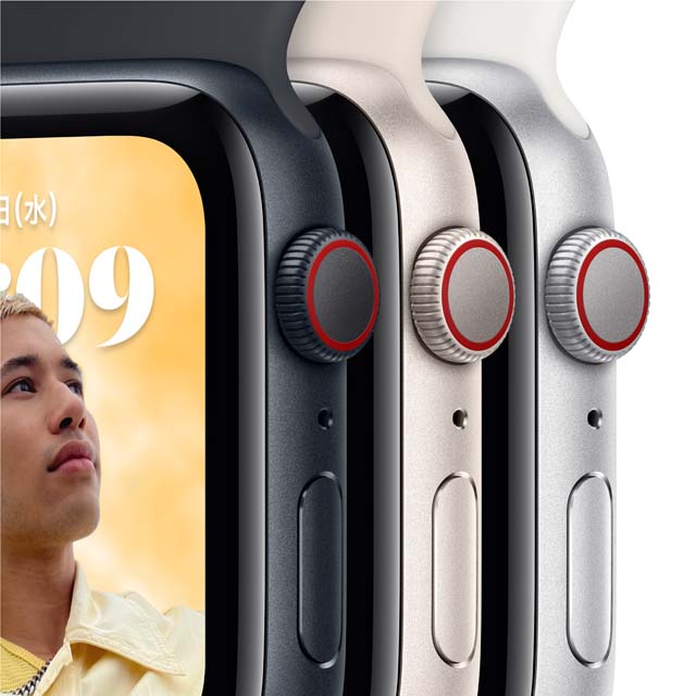 Apple Watch SE スターライトアルミニウムケース