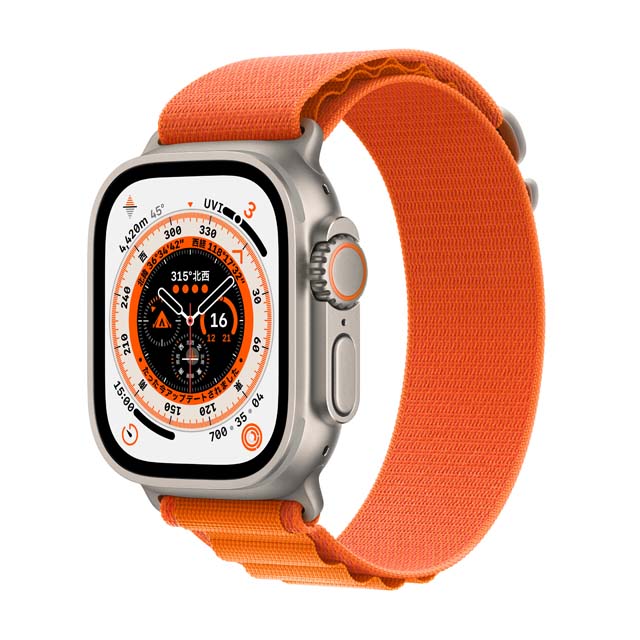 Apple Watch Ultra チタニウムケース