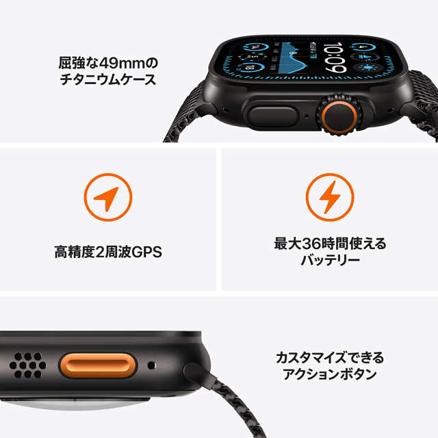 Apple Watch Ultra 2｜au