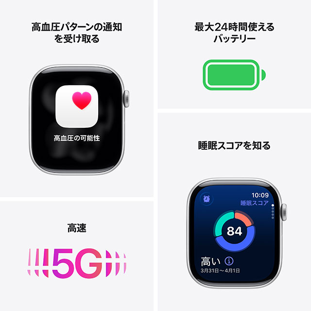 Apple Watch Series 11 特長や機能についての画像