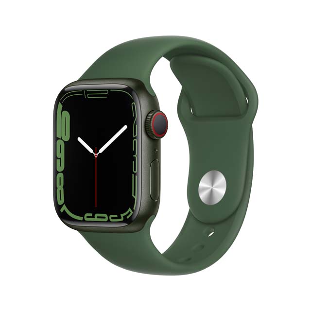 スマートウォッチseries7 シルバーステンレス1.8インチ BT通話ワイヤレス充電 Apple Watch Series 7｜au