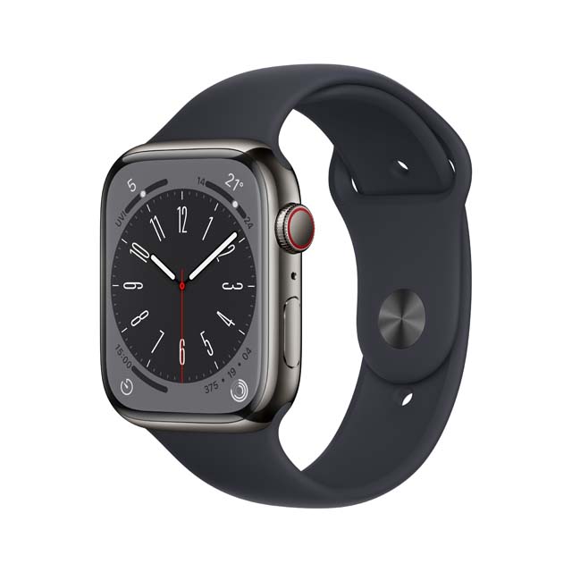 Apple Watch Series8 グラファイトステンレススチールケース