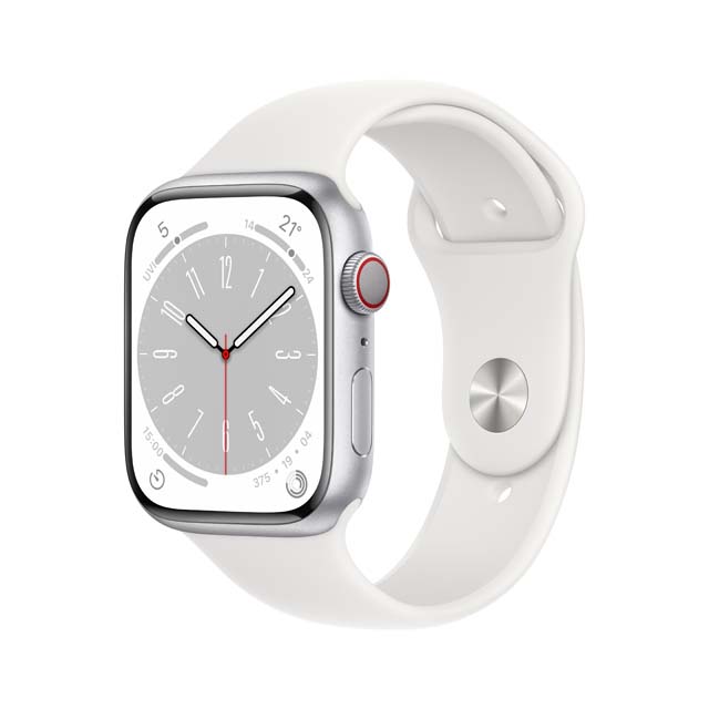 Apple Watch Series8 シルバーアルミニウムケース