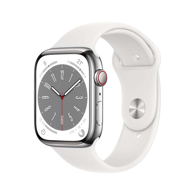 Apple Watch Series8 シルバーステンレススチールケース
