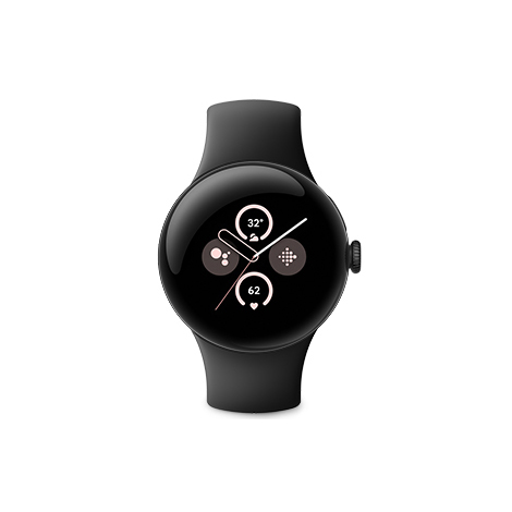 値下げしました！【新品未開封】Google Pixel Watch 2 Matte Black ＋α Google Pixel Watch 2 Matte Black Case/Obsidian Active Band GA05029