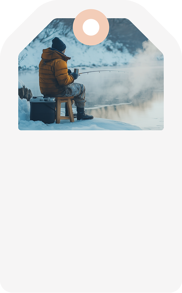 潮汐アプリで、釣り場も安心。