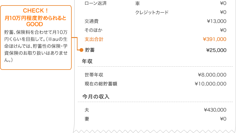 CASE1家計簿画像