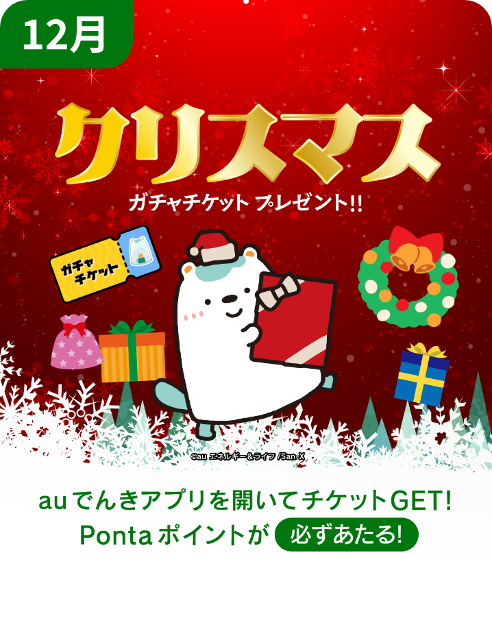 12月:クリスマス