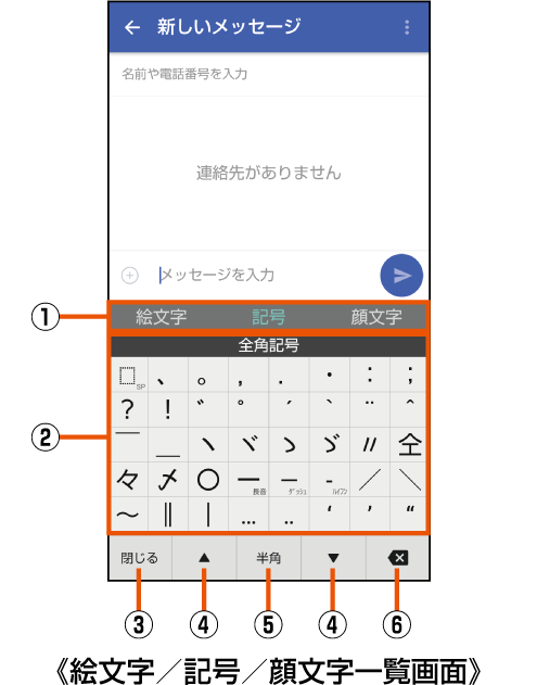 文字の入力方法 Aquos Sense2 Shv43 オンラインマニュアル 取扱説明書 Au