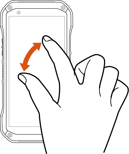 ズームイン／ズームアウト